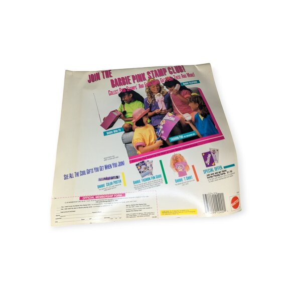 Vintage 1991 Calendar Exciting World of Barbie-Sneak Preview See What's New - Picture 11 of 16